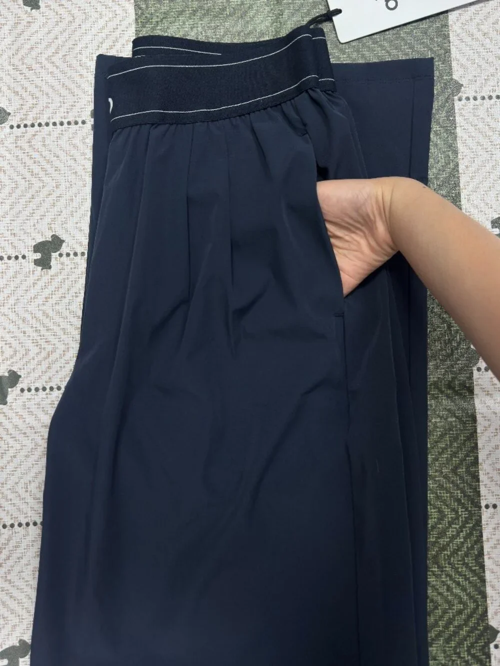 ALO Yoga🦸‍♀️Versatile Suit Up Pants Navy Blue (Regular 30 inches)